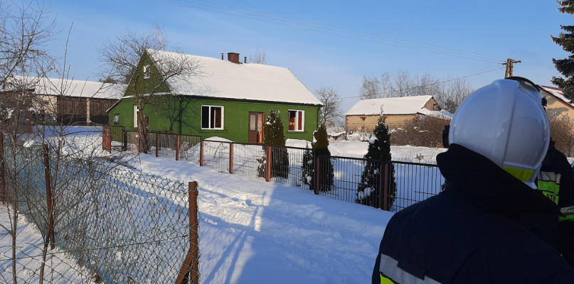 Wolica Śniatycka w gminie Komarów-Osada, fot. mł. bryg. Dominik Kukułowicz