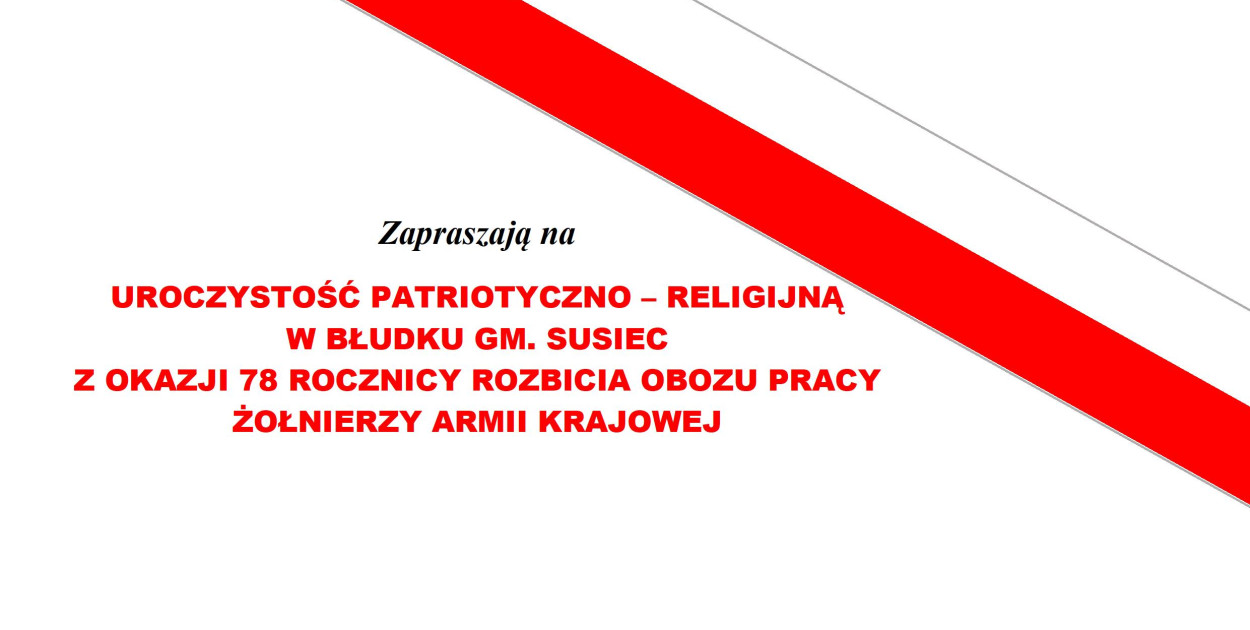 78. rocznica rozbicia obozu zagłady żołnierzy Armii Krajowej 