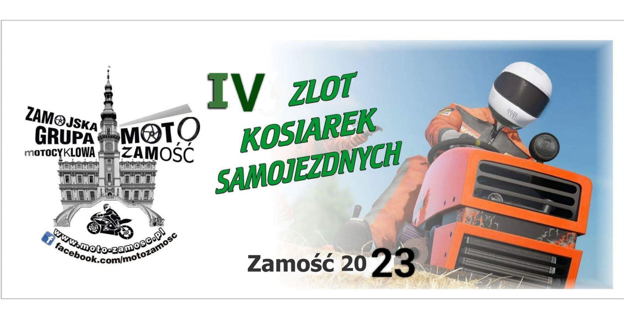 Zamojska Grupa Motocyklowa zaprasza na zlot kosiarek samojezdnych!
