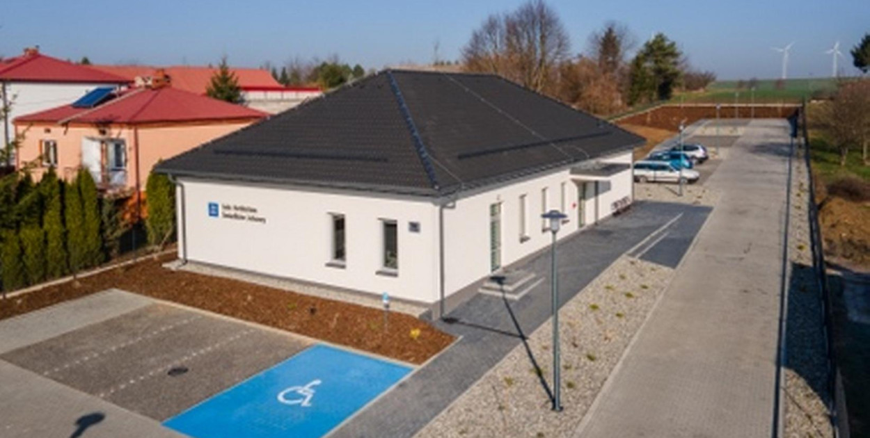 Żółkiewka. Widok z góry. Sala Królestwa Świadków Jehowy / fot. JW.ORG
