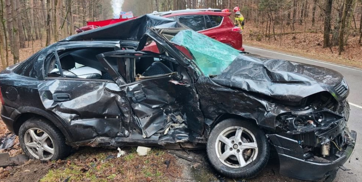 Tragedia na trasie Józefów - Zwierzyniec