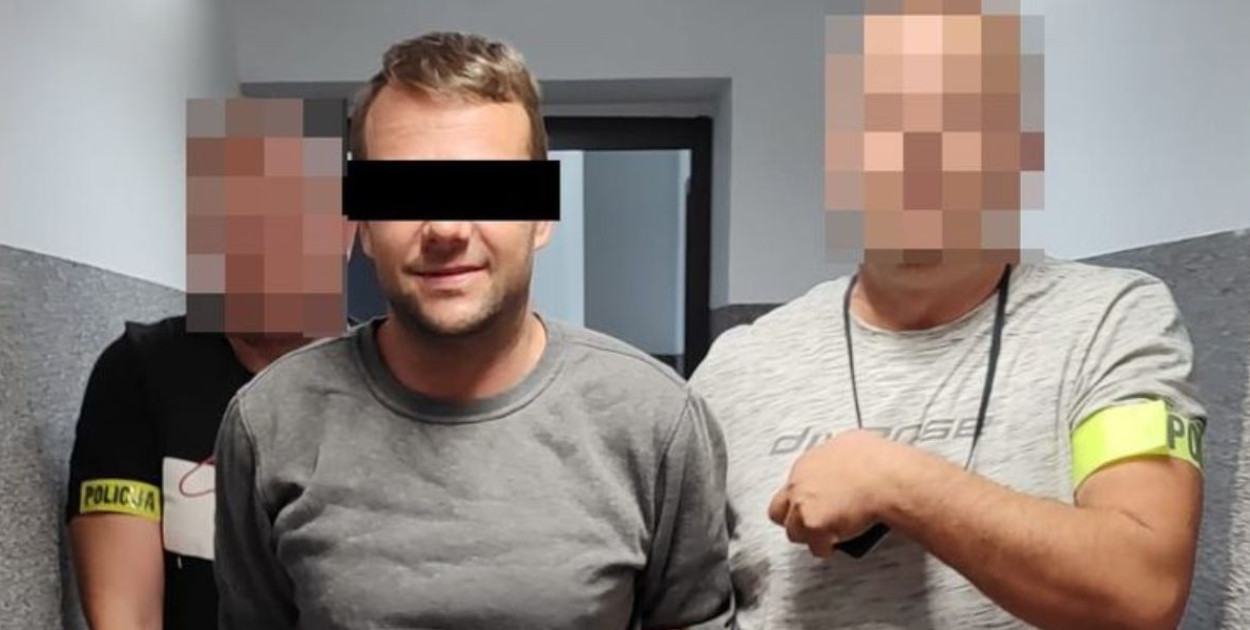 Nożownik zatrzymany. 37-latek zaatakował znajomego na osiedlu w Biłgoraju/Foto. KPP Biłgoraj