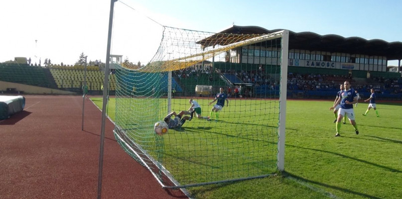 Bramka kapitana Hetmana Szymona Soleckiego na 1:0; fot. Daniel Czubara