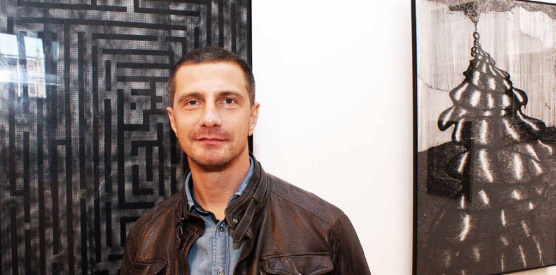Amadeusz Popek w BWA, foto: Janusz Zimon