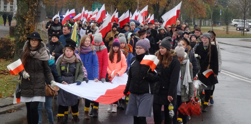 V Zamojski Marsz Niepodległości; fot. Daniel Czubara
