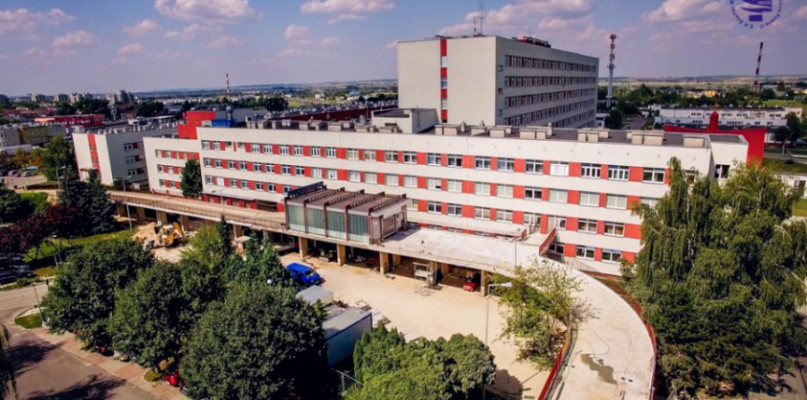 Remont estakady podjazdu do Szpitalnego Oddziału Ratunkowego; fot. Archiwum SPSW im. Papieża Jana Pawła II
