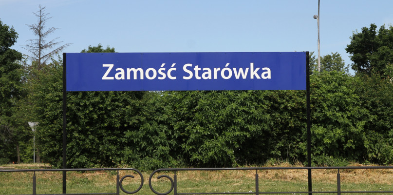 Zamość. Przystanek PKP Starówka. Fot. R. Moteka