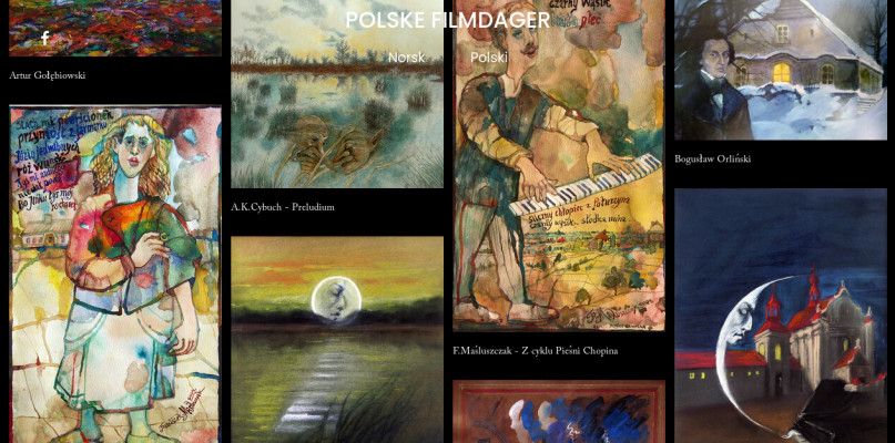zrzut ze strony www.polskefilmdager.org/romantyczna-synteza-sztuk-wystawa-online