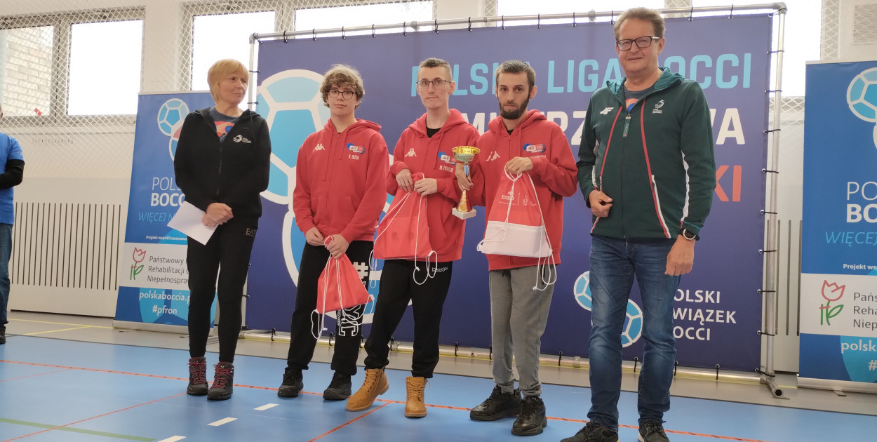 Klony I miejsce Turniej Polskiej Ligi Bocci klasa OPEN-integracja
