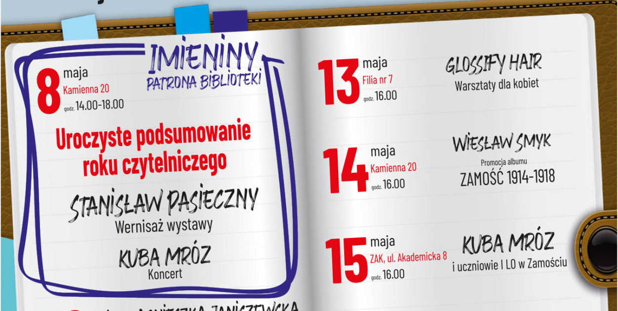 Materiał Książnicy Zamojskiej