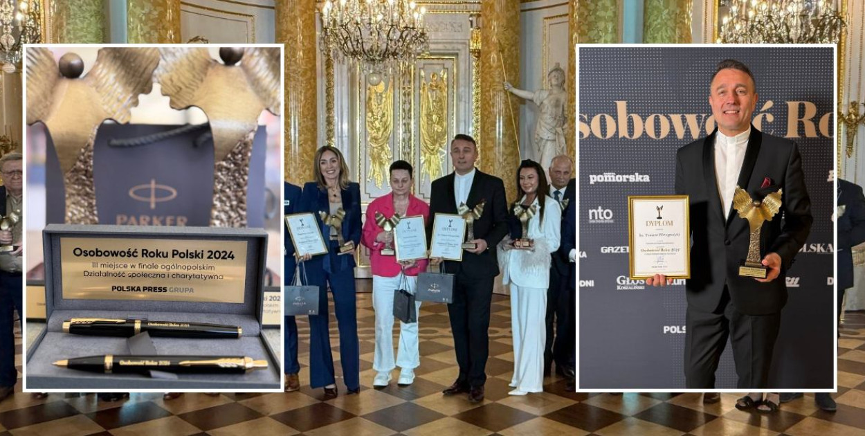 Ks. Tomasz Winogrodzki z Krzeszowa wśród laureatów ogólnopolskiego finału „Osobowość Roku 2024”
