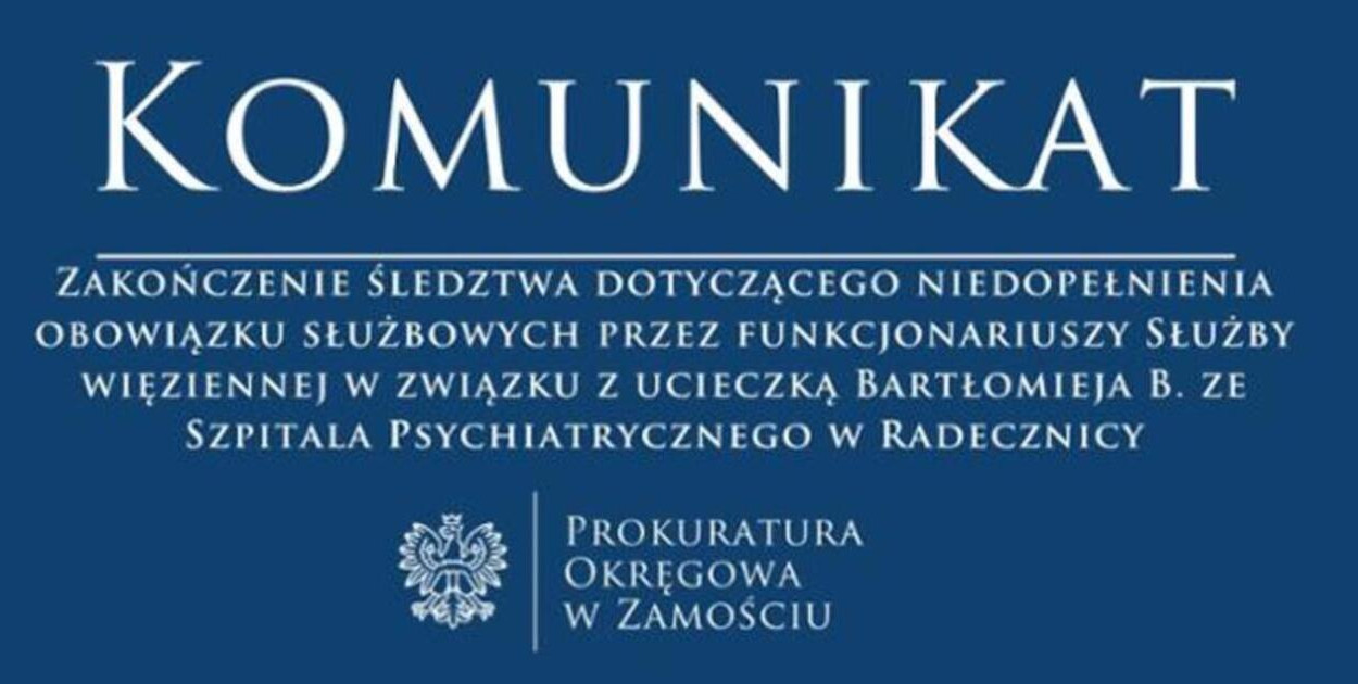 Mat. Prokuratura Okręgowa w Zamościu