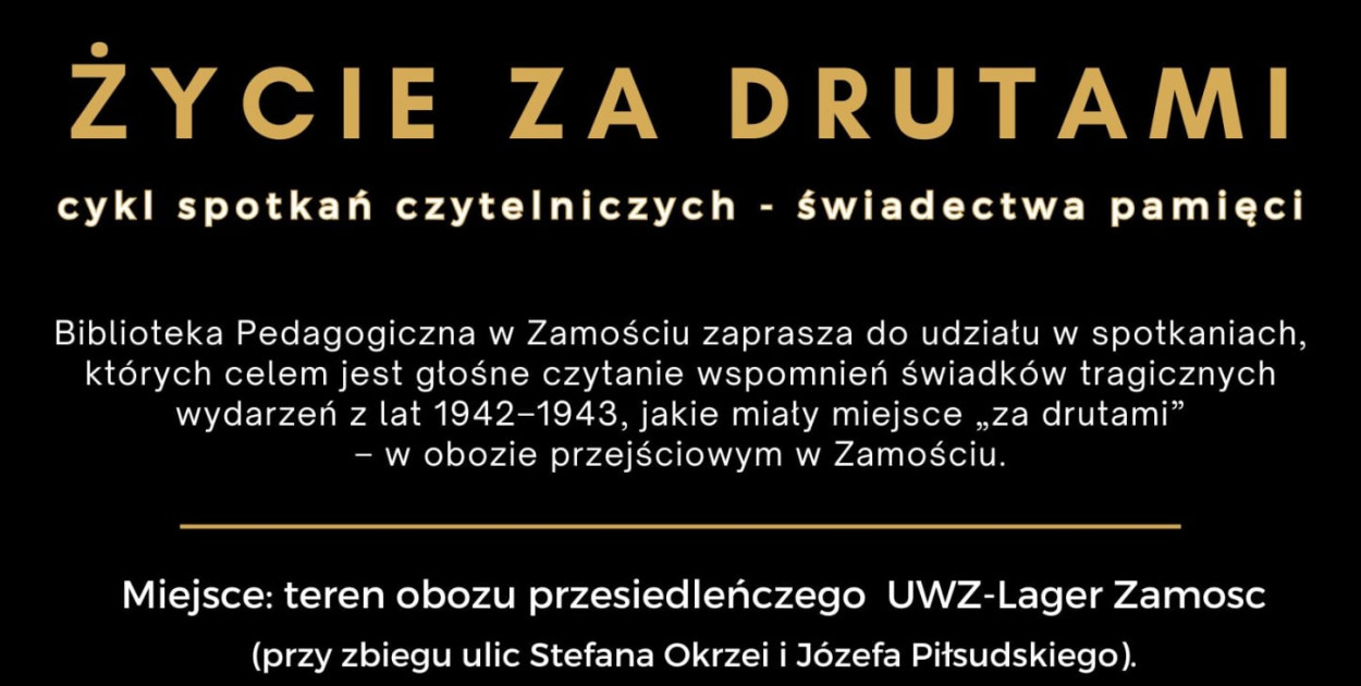 Materiał organizatora