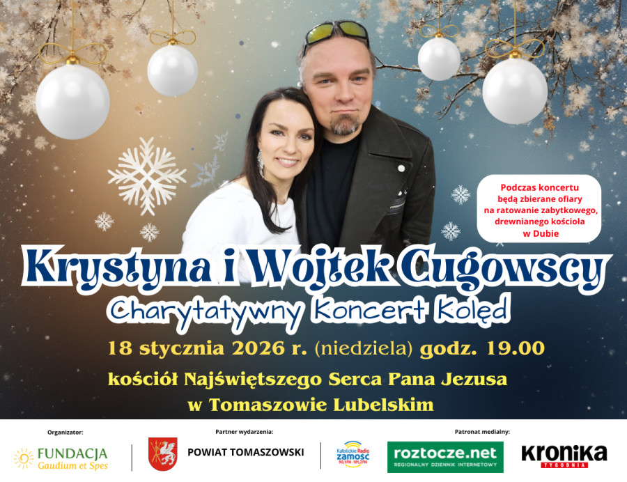 Charytatywny Koncert Kolęd w Tomaszowie Lubelskim