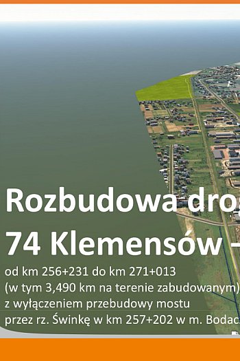 Rozbudowa drogi krajowej nr 74 na odcinku Klemensów-Zamość-3924