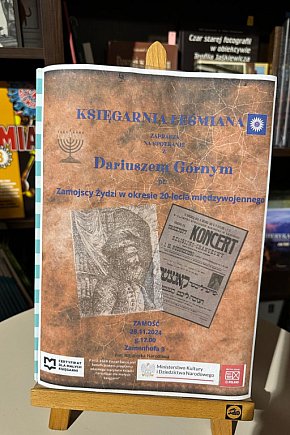 Spotkanie w Księgarni im. Bolesława Leśmiana "Zamojscy Żydzi w okresie 20-lecia międzywojennego"-5464