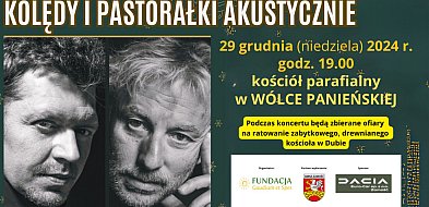 Wólka Panieńska. Krzysztof Kiljański i Witold Cisło „Kolędy na głos i gitar parę…”-361168