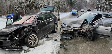 Wypadek z udziałem dwóch pojazdów-361357