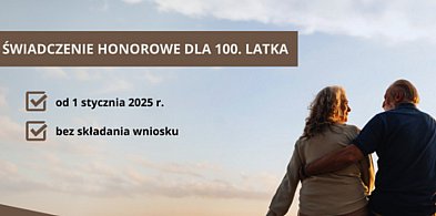 Zmiany w świadczeniu honorowym dla stulatków-361537