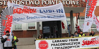 Pikietowali w Hrubieszowie domagając się swoich praw-362791