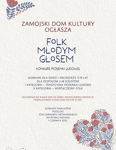 FOLK MŁODYM GŁOSEM. Kto chętny?-363706