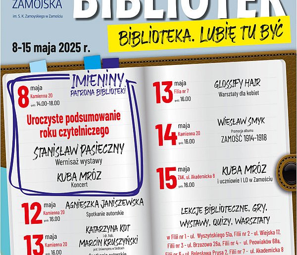 Na imieniny Stanisława Książnica Zamojska zaprasza -363723