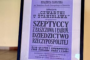 O Rodzie Szeptyckich w Książnicy Zamojskiej-364832