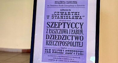O Rodzie Szeptyckich w Książnicy Zamojskiej-364832