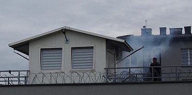 Bunt i pożar w więzieniu w Hrubieszowie. Dynamiczna akcja służb-365055