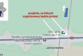 Burza wokół DK 74. Mieszkańcy Jarosławca wychodzą na drogę-365081