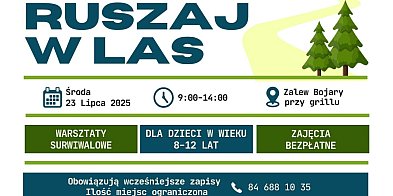 Surwiwal dla dzieci. Wakacje z biłgorajskim OSiRem-365274