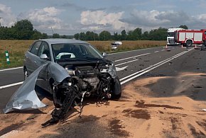 Lubelskie/ Po wypadku zablokowana DK17 w Krasnymstawie-365330