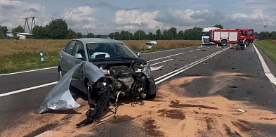 Lubelskie/ Po wypadku zablokowana DK17 w Krasnymstawie-365330