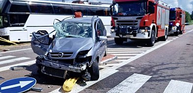 Wypadek na DK17 w Starym Zamościu-365419