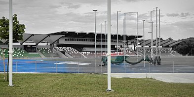 Stadion miejski w Zamościu czeka na otwarcie. Straż Pożarna tłumaczy jak było-365508