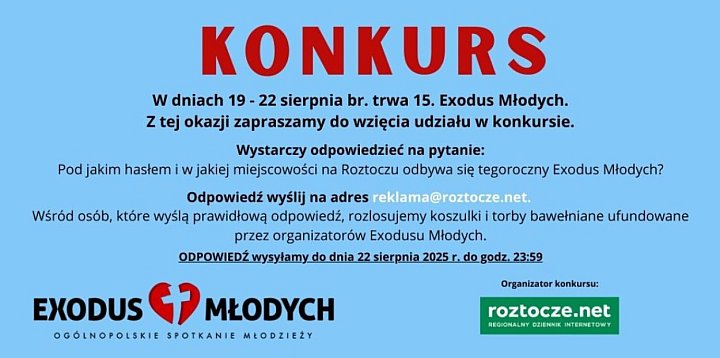 Weź udział w konkursie z okazji 15. Exodusu Młodych!-366079