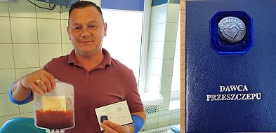 Biłgorajski policjant oddał szpik i dał szansę na życie-366190