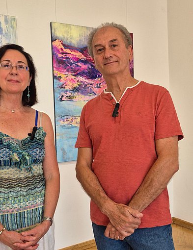 Metamorfozy Państwa Wróblewskich - wywiad z malarzami w Galerii Zamojskiej-366184
