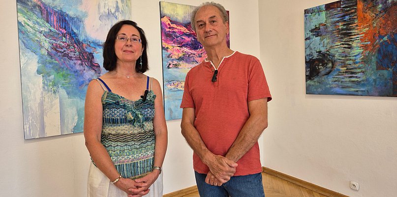 Metamorfozy Państwa Wróblewskich - wywiad z malarzami w Galerii Zamojskiej - 366184