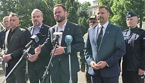 ZAMOŚĆ-2025 ćwiczenia zgrywające - briefing prasow