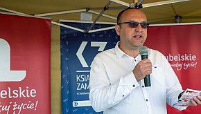 Piotr Bartnik dyrektor Książnicy Zamojskiej