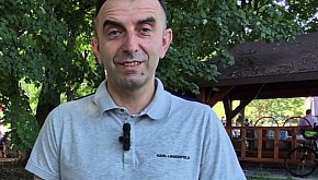 13. Rajd Rowerowy. Mariusz Kukiełka wójt Gm. Łabun