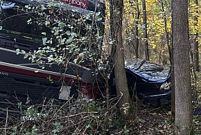Tragiczny wypadek w Zatylu. Nie żyje kierowca ciężarówki-367341