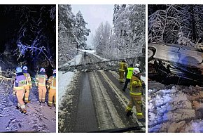Żywioł sparaliżował gminę! Strażacy z OSP Krasnobród w akcji 15 razy-368010