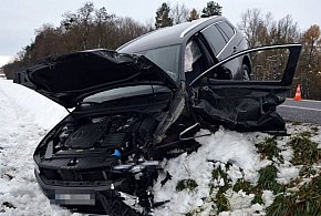 Nagle zjechał na czołówkę. Co wydarzyło się w Krasnem?-368082