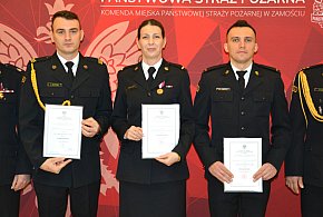 Zamojscy strażacy z awansami-368229