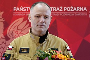 26 lat walki z ogniem. Zamojski strażak zakończył służbę-369367