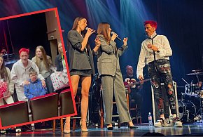 Biłgoraj. Michał Wiśniewski zagrał  dla Adasia Iwanejko