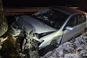 Telatyn: Pijana 50-latka spowodowała wypadek trzech aut