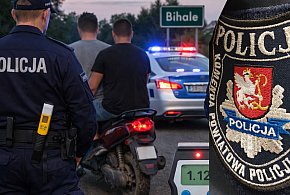 Pijany kierowca skutera zatrzymany w Bihalach
